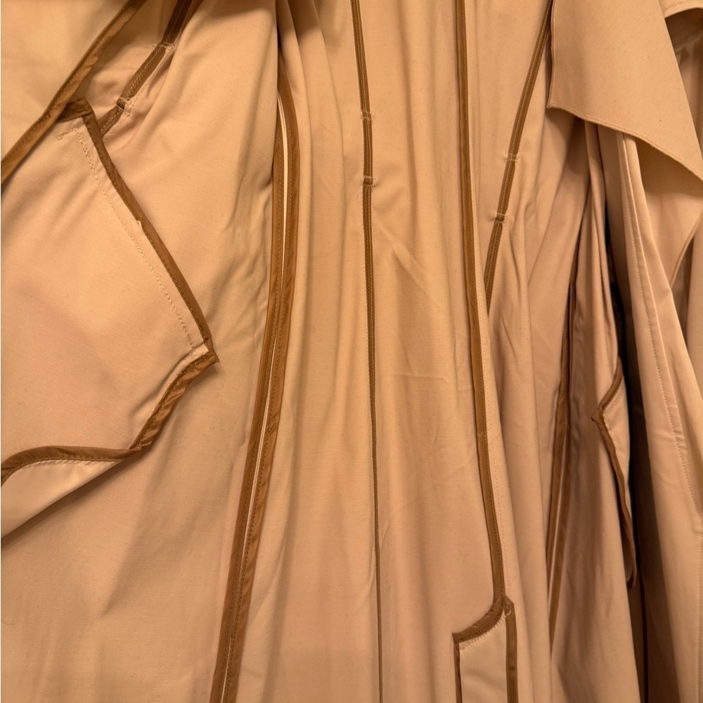 Women's Tan Trench Coat - Picture 6 of 10